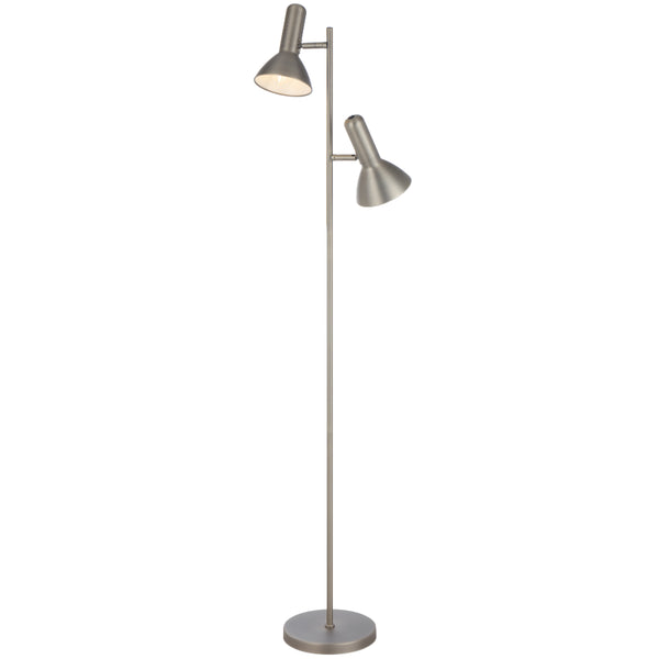 Telbix Hyvik Floor Lamp Nickel