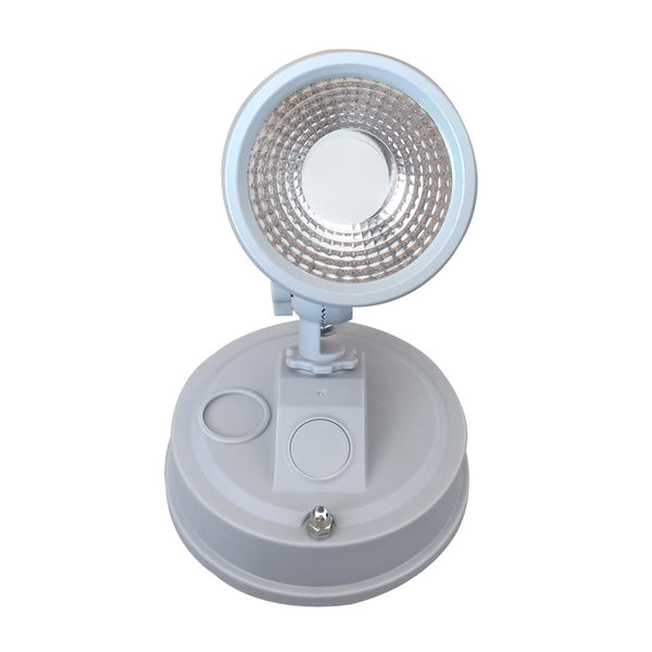 Telbix Illume Single Exterior Spot Silver