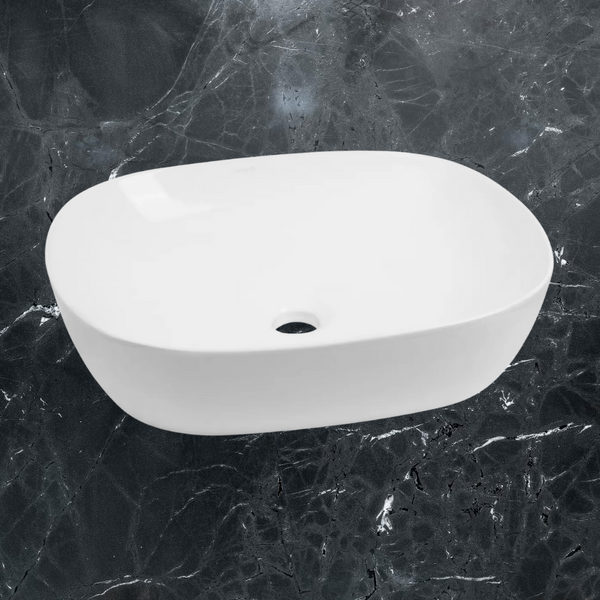 Otti Artis 98 465x375x120 Oval Basin Gloss White