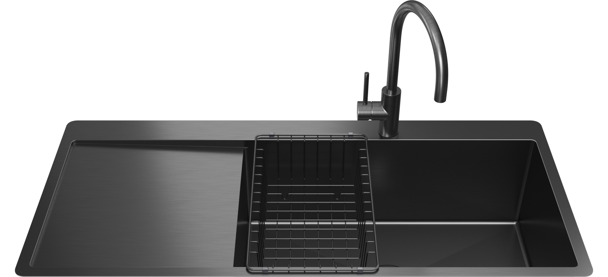 Alma Ellie Gunmetal Dish Rack