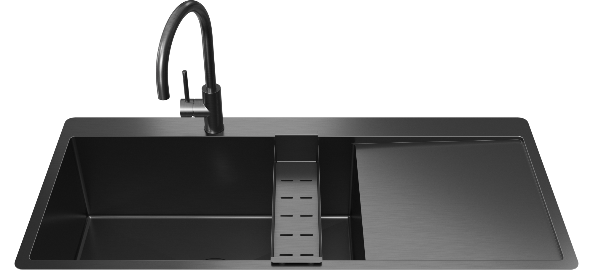 Alma Arthur Slimline Colander Brushed Stainless Steel