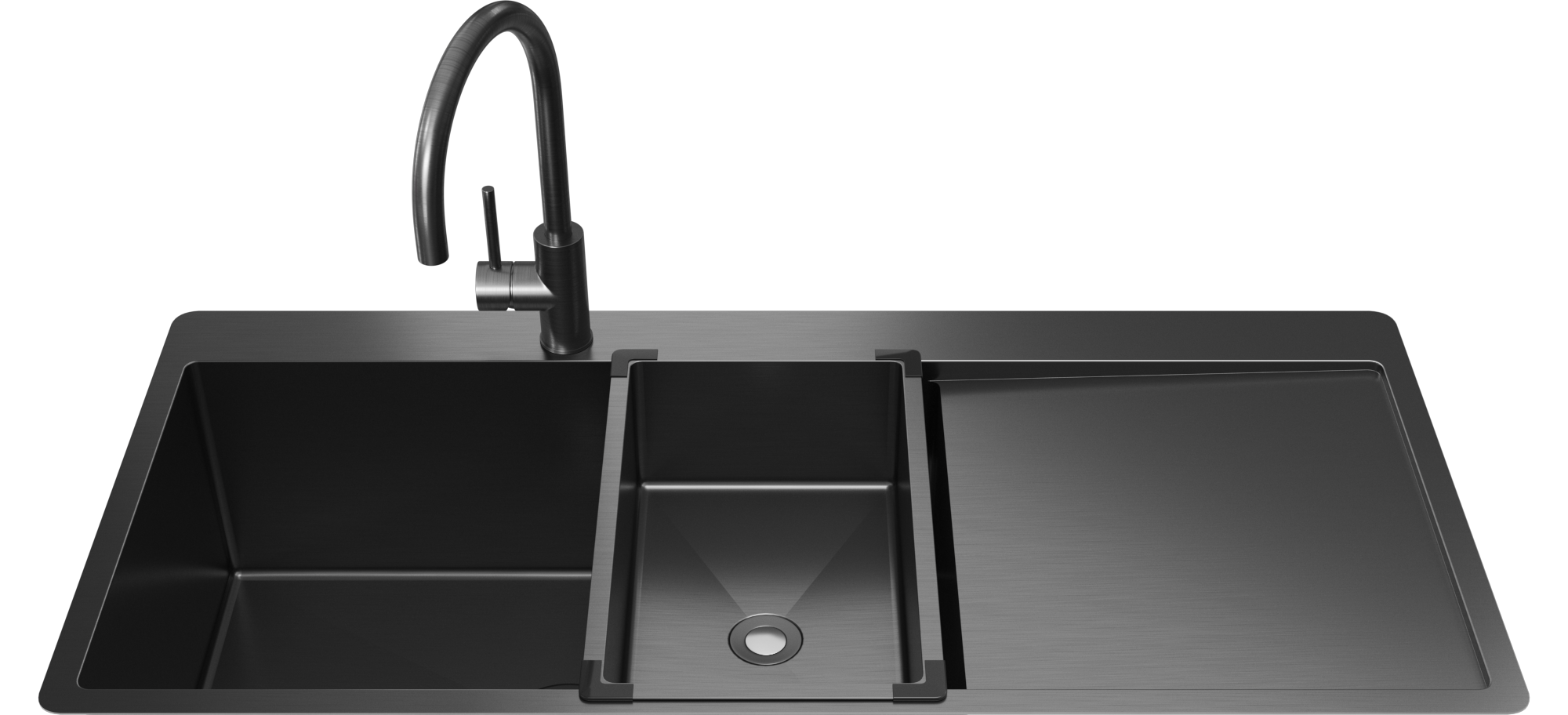 Alma Piper Portable Mini Sink Brushed Gunmetal