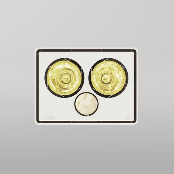 IXL Tastic Vivid 3 in 1 - Bathroom Heater, Exhaust Fan & Light