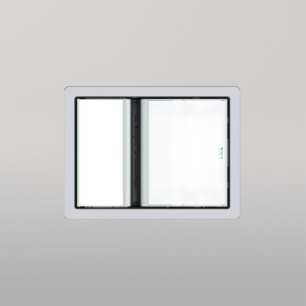IXL Tastic Luminate Single 3 in 1 Bathroom Heater, Exhaust Fan & Light - Silver