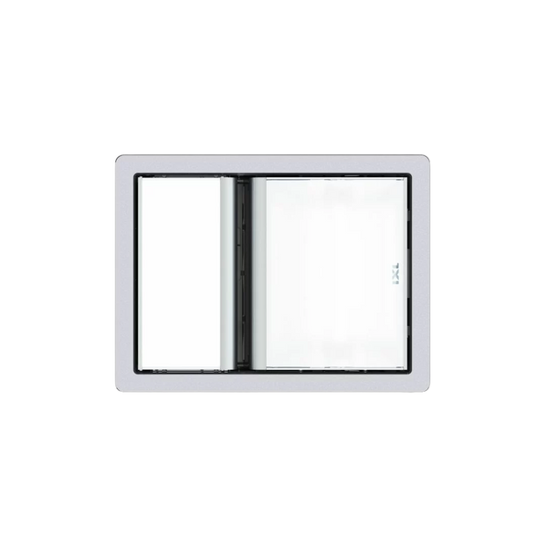 IXL Tastic Luminate Single 3 in 1 Bathroom Heater, Exhaust Fan & Light - Silver