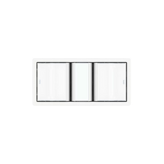 IXL Tastic Luminate Dual 3 in 1 Bathroom Heater, Exhaust Fan & Light - White