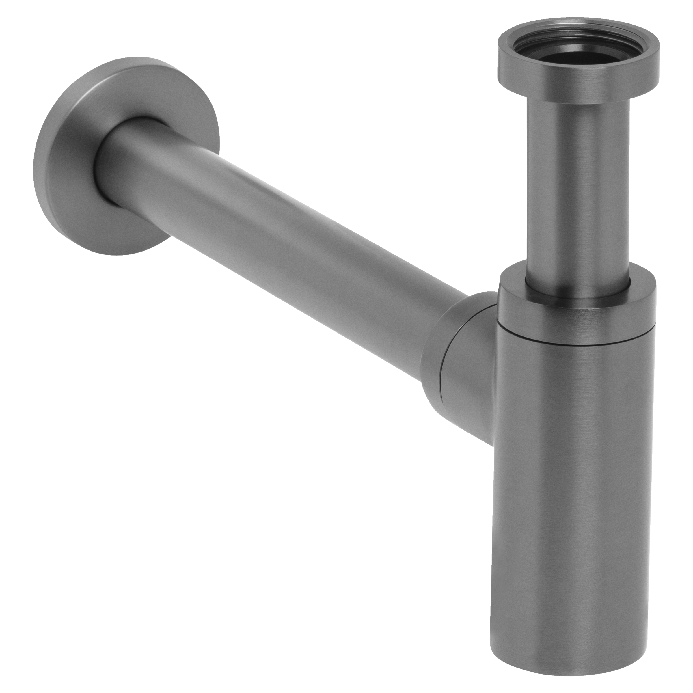 Johnson Suisse Venezia Bottle Trap Brushed Gunmetal – Buildmat