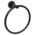 Johnson Suisse Venezia Towel Ring Matte Black