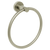 Johnson Suisse Venezia Towel Ring Brushed Nickel