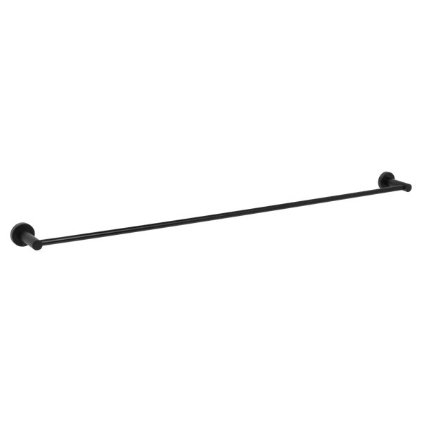 Johnson Suisse Venezia Single Towel Rail 900mm Matte Black