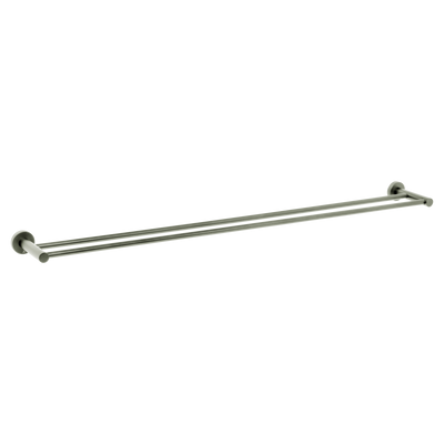 Johnson Suisse Venezia Double Towel Rail 900mm Brushed Nickel