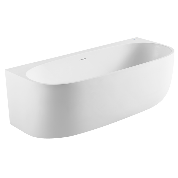 Johnson Suisse Venezia Back To Wall Acrylic Bath 1500