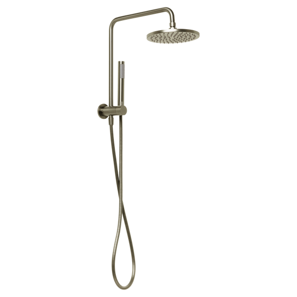Johnson Suisse Venezia Short Twin Shower Brushed Nickel
