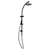 Johnson Suisse Venezia Twin Shower Matte Black