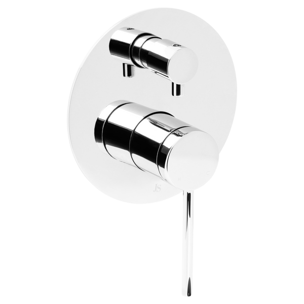 Johnson Suisse Venezia Shower Mixer With Diverter Chrome