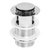Johnson Suisse Venezia Pop-up Waste 32mm With Overflow Chrome