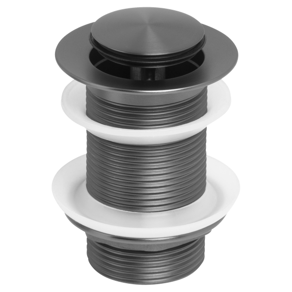 Johnson Suisse Venezia Pop-up Waste 32mm Without Overflow Brushed Gunmetal