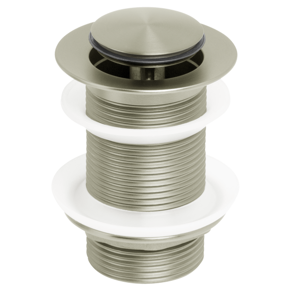 Johnson Suisse Venezia Pop-up Waste 32mm Without Overflow Brushed Nickel