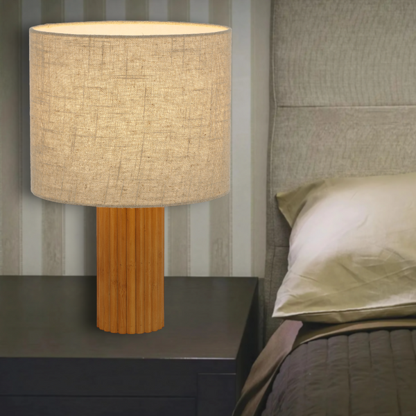 Telbix Jacona Table Lamp Pine
