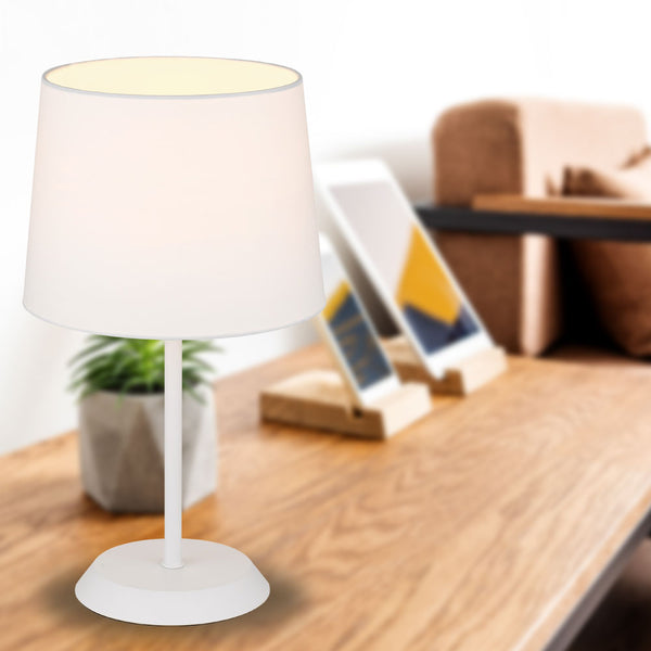 Telbix Jaxon Table Lamp White