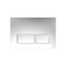 Johnson Suisse In-Wall-Econoflush Low Rectangle Button Matte Chrome