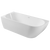 Johnson Suisse Venezia Corner Acrylic Bath 1500 Left Hand Matte White