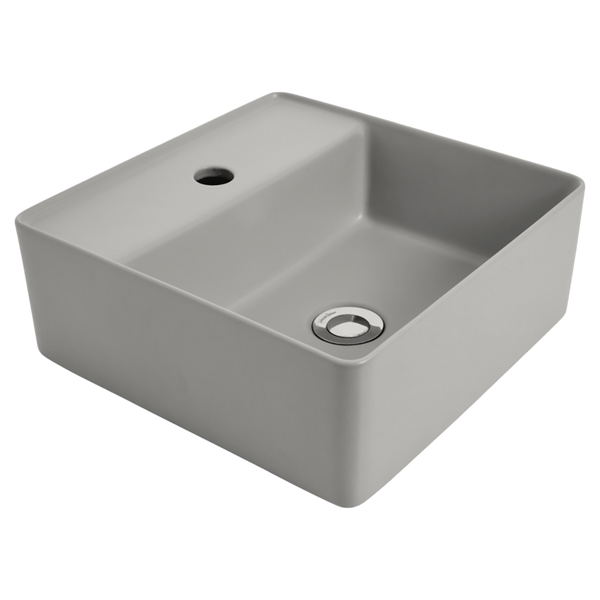 Johnson Suisse Venezia Ash Square Countertop Basin
