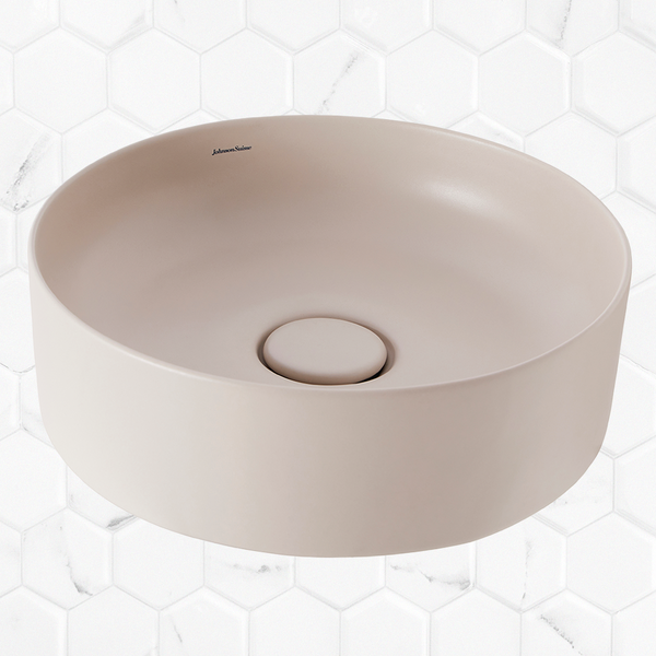 Johnson Suisse Venezia Sand Round Countertop Vessel