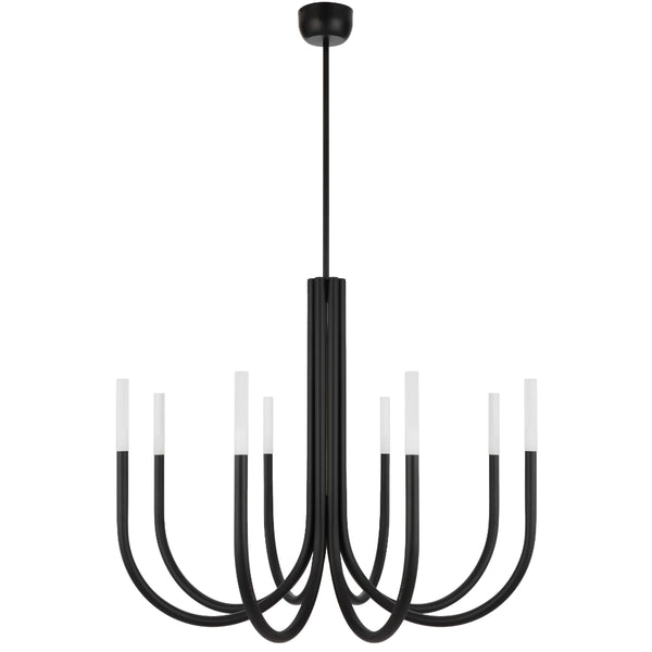 Telbix Joshua 8 Light Pendant Black