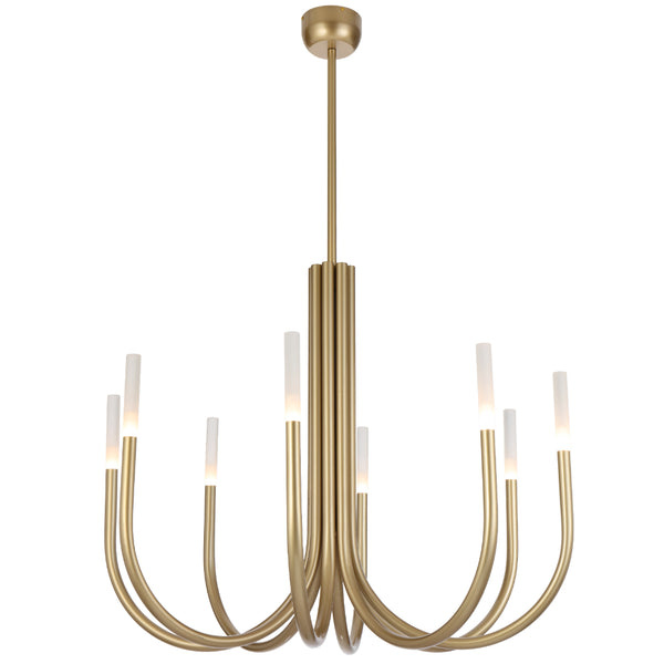 Telbix Joshua 8 Light Pendant Gold