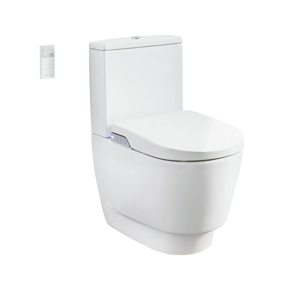 Features Rimless vitreous china with integrated shower bidet and drying functions, automatic user detection and convenient nightlight Frontal and rear shower cleansing functions - adjustable nozzle positioning, temperature and pressure European manufactured and designed using Roca Group technology Johnson Suisse Listo