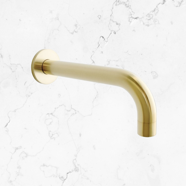 ADP Bloom Wall Spout Light Brushed Brass