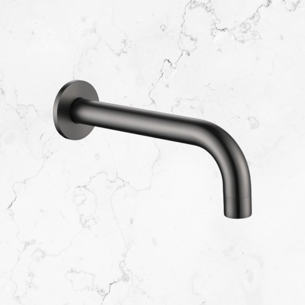 ADP Bloom Wall Spout Brushed Gunmetal