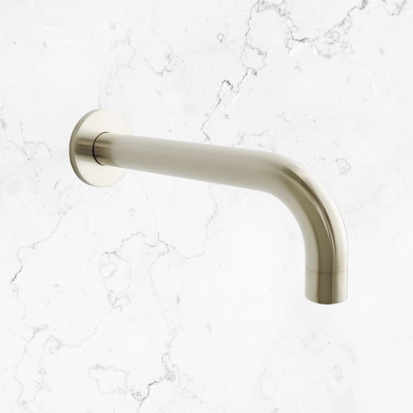 ADP Bloom Wall Spout Warm Brushed Nickel