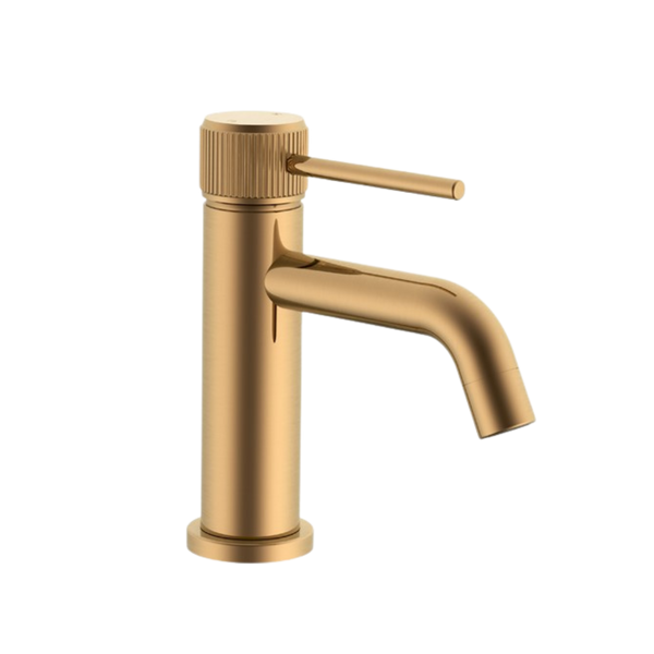 ADP Soul Groove Basin Mixer Brushed Brass