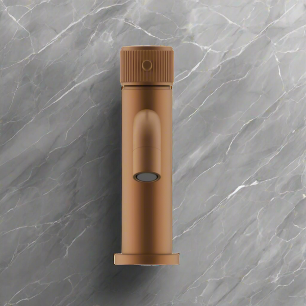 ADP Soul Groove Basin Mixer Brushed Copper