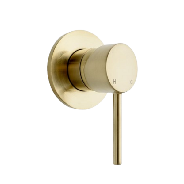 ADP Bloom Wall Mixer Light Brushed Brass