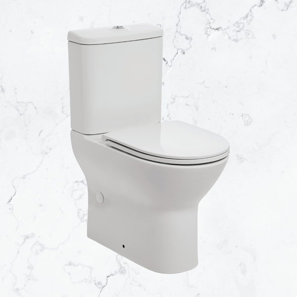 Johnson Suisse Emilia Xtra Flush to Wall Rimless Toilet Suite