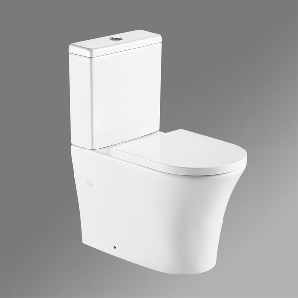 Johnson Suisse Emilia MK II Back to Wall Rimless Toilet Suite with Standard Seat