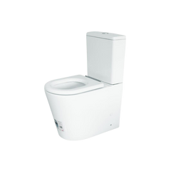 Johnson Suisse Venezia Comfort Height Tornado Flush Back to Wall Suite with Single Flap Seat