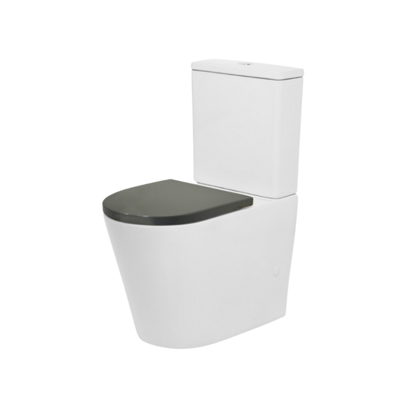 Johnson Suisse Venezia Comfort Height Tornado Flush to Wall Suite with Seat