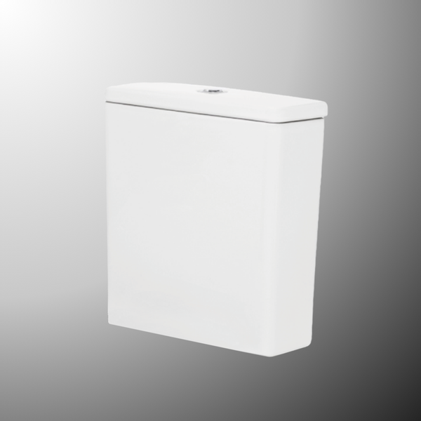 Johnson Suisse Venezia Flush to Wall Back Inlet Cistern (Cistern Only) White