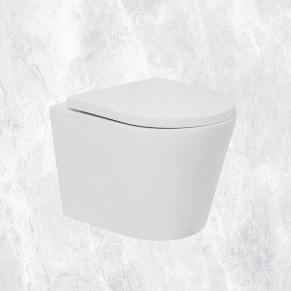 Johnson Suisse Venezia Wall Hung Rimless Pan With Seat