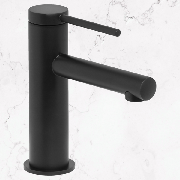 Johnson Suisse Venezia Basin Mixer Matte Black Lead Free