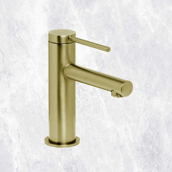 Johnson Suisse Venezia Basin Mixer Brushed Brass