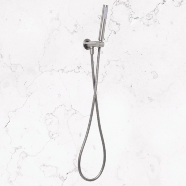 Johnson Suisse Venezia Hand Shower With Wall Bracket Brushed Nickel II