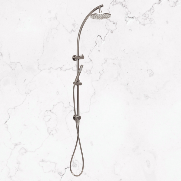 Johnson Suisse Venezia Twin Shower Brushed Nickel II