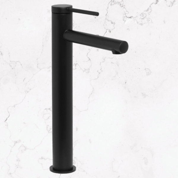 Johnson Suisse Venezia Extended Basin Mixer Matte Black Lead Free