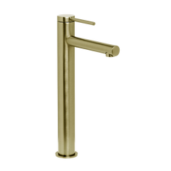 Johnson Suisse Venezia Extended Basin Mixer Brushed Brass Lead Free