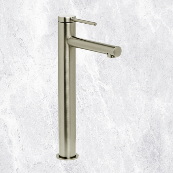Johnson Suisse Venezia Extended Basin Mixer Brushed Nickel